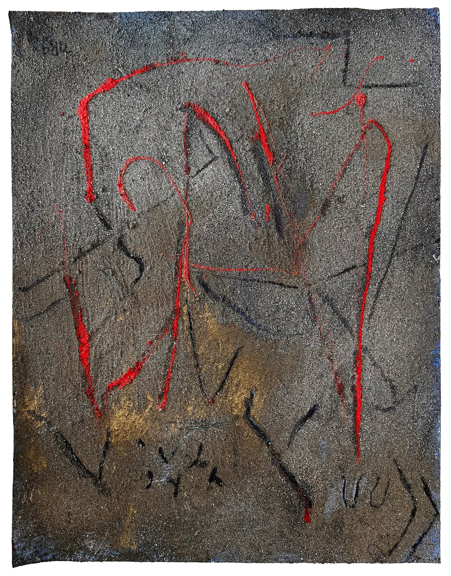 Dibujo Sobre Papel Canson (Pastel y Tinta)